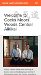 Mobile Screenshot of cocksmoorsaikido.co.uk